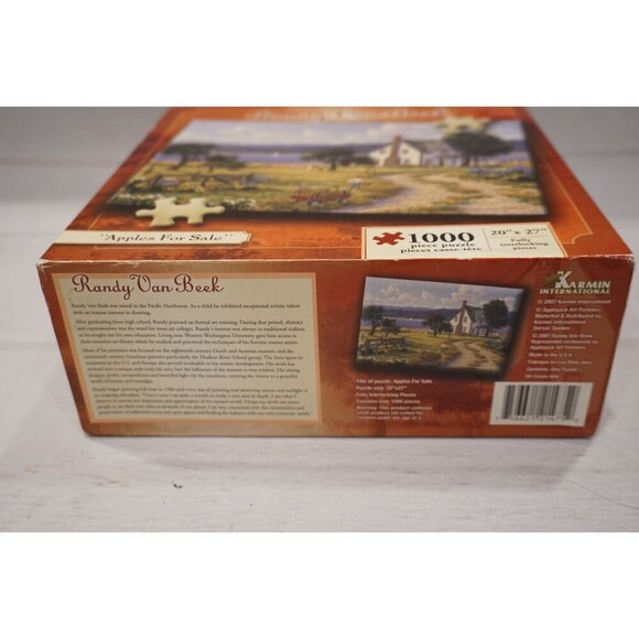 The Art of Randy Van Beek "Apples For Sale" Jigsaw Puzzle 1000 Pieces - Picture 4 of 8